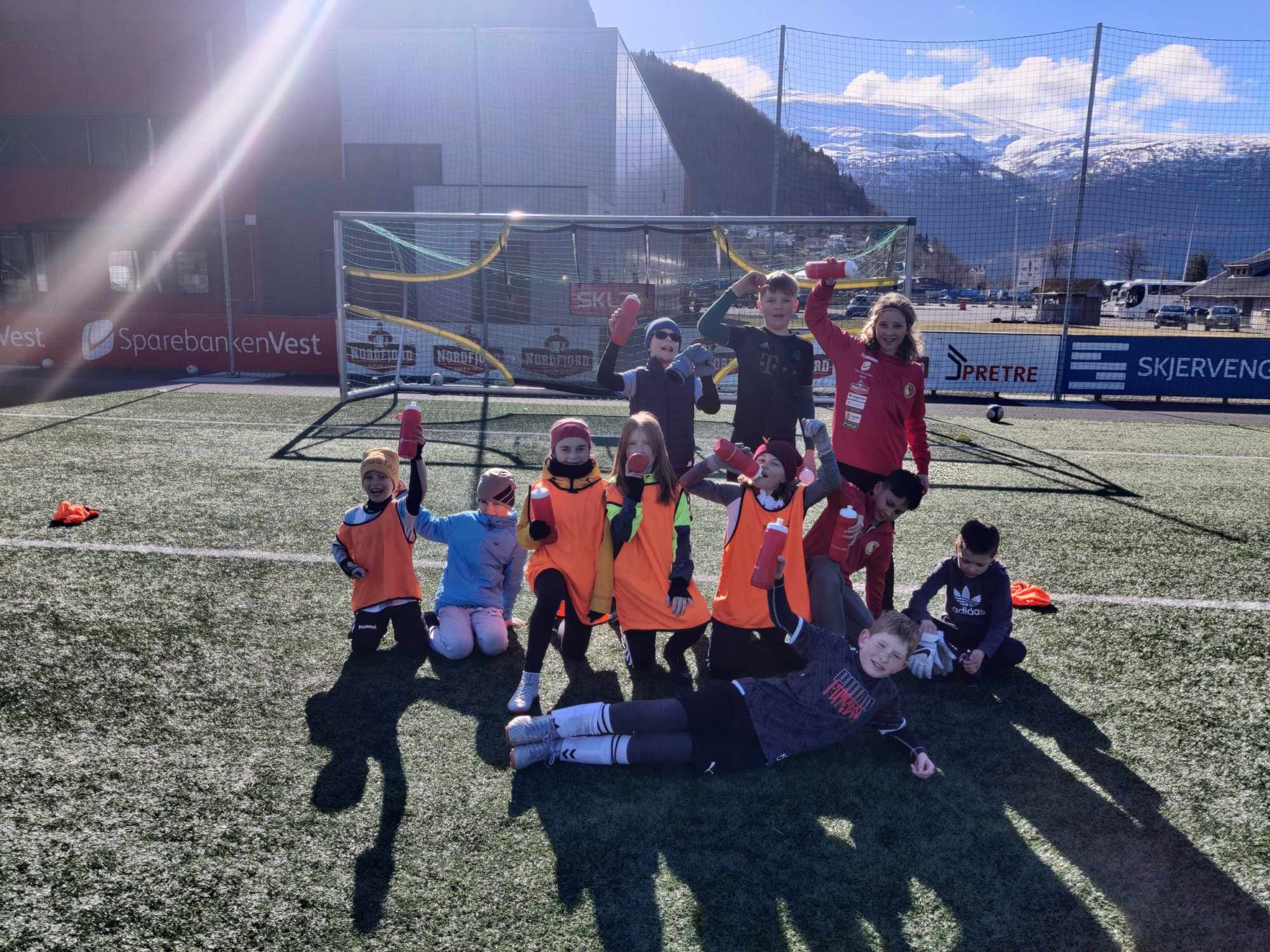 God stemning på Sparebanken Vest Påskecamp i Stryn!